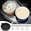 SINGARO Posavasos para Portavasos de Auto, Inserto de Silicona, Portavasos Universal Antideslizante, Accesorios Interiores para Auto para Hombres y Mujeres, Juego de 4, Negro 5