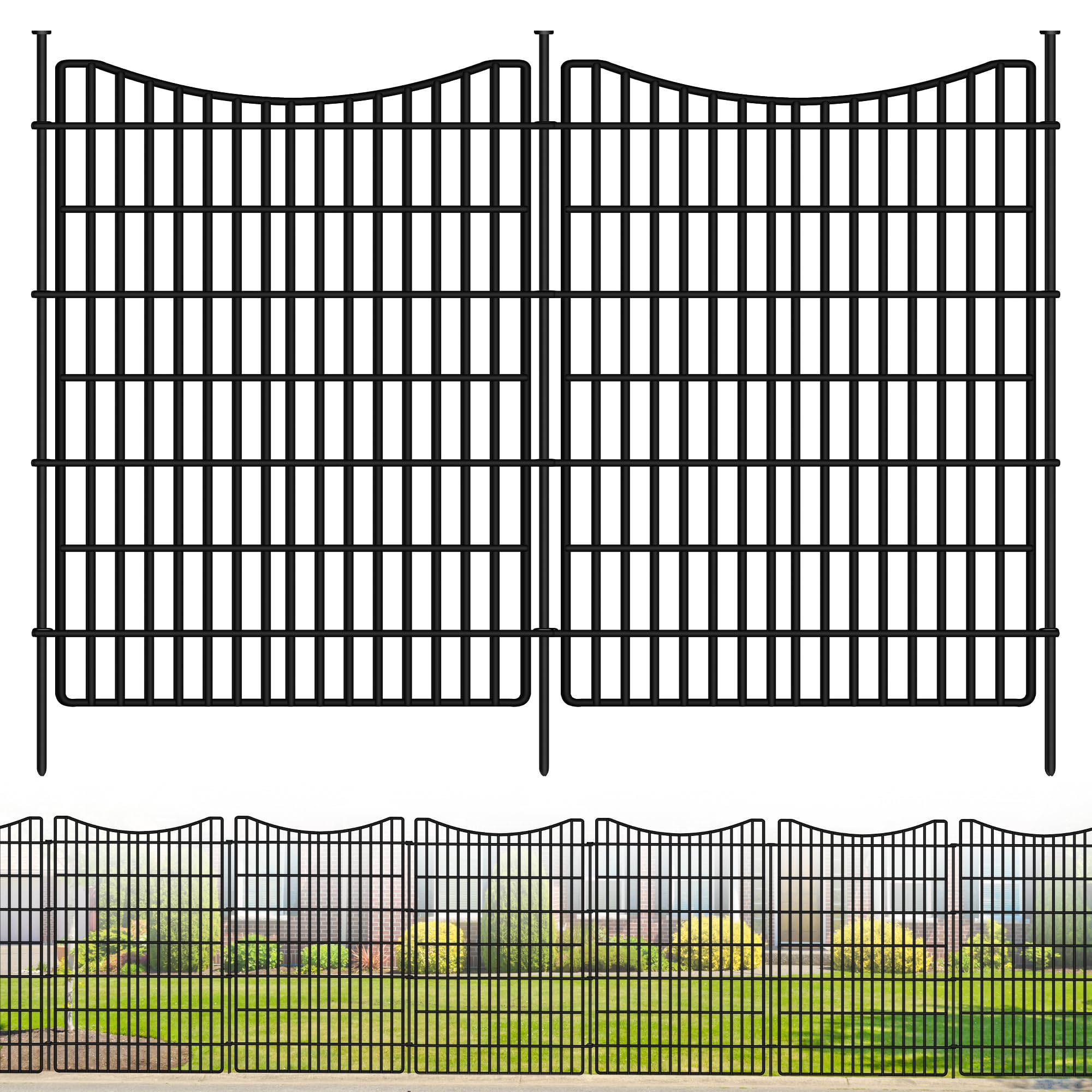 GILPWA 10-Panel No Dig Dog Fence