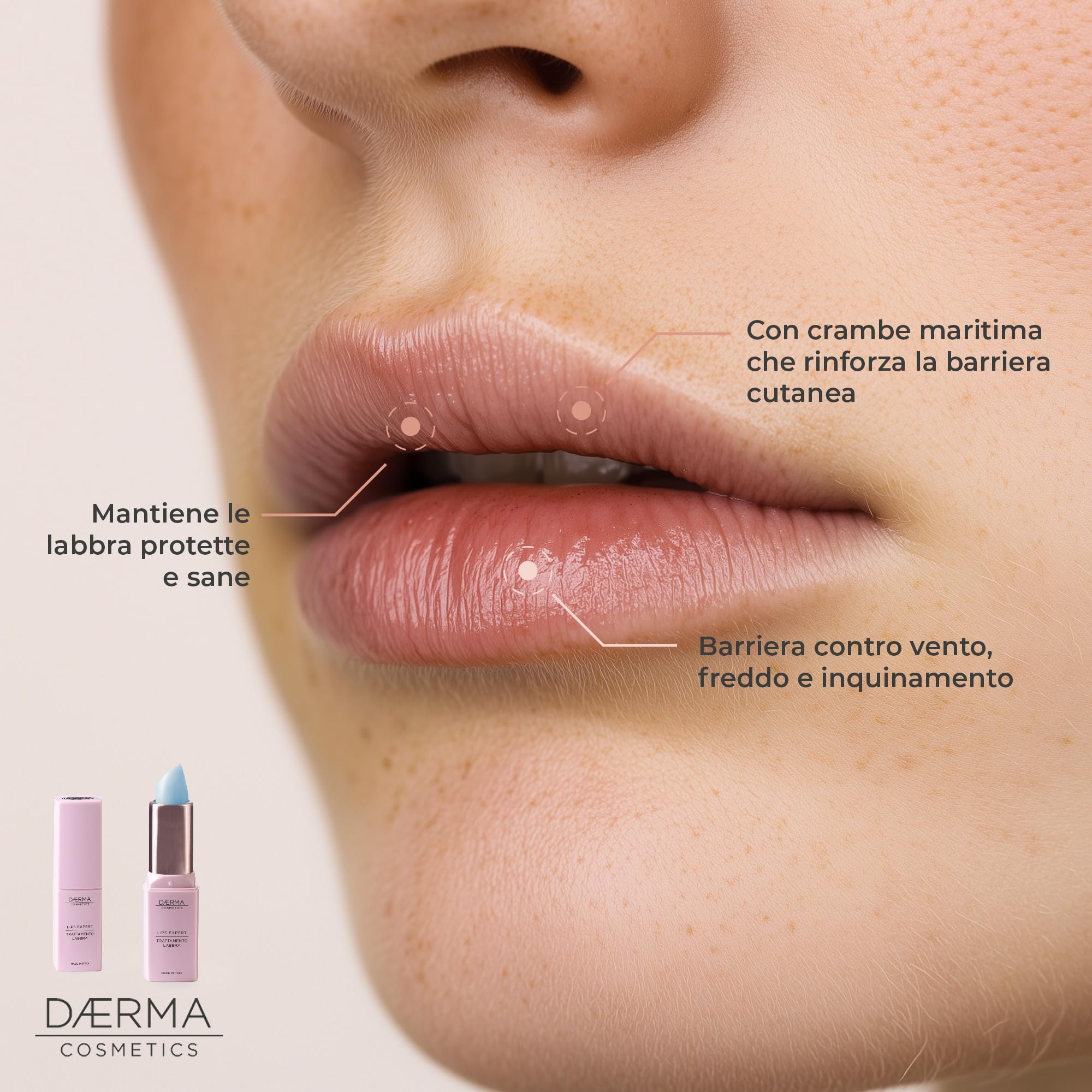 DAERMA LIPS Expert Lip Treatment with Protective Effect, transparent - Image 2