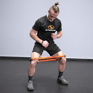 Stroops Deluxe Loop Slastix Resistance Bands for Professional Athletes and Beginners | Superior Exercise Bands for Strength Training, Full Body Workouts, and Home Gym Fitness