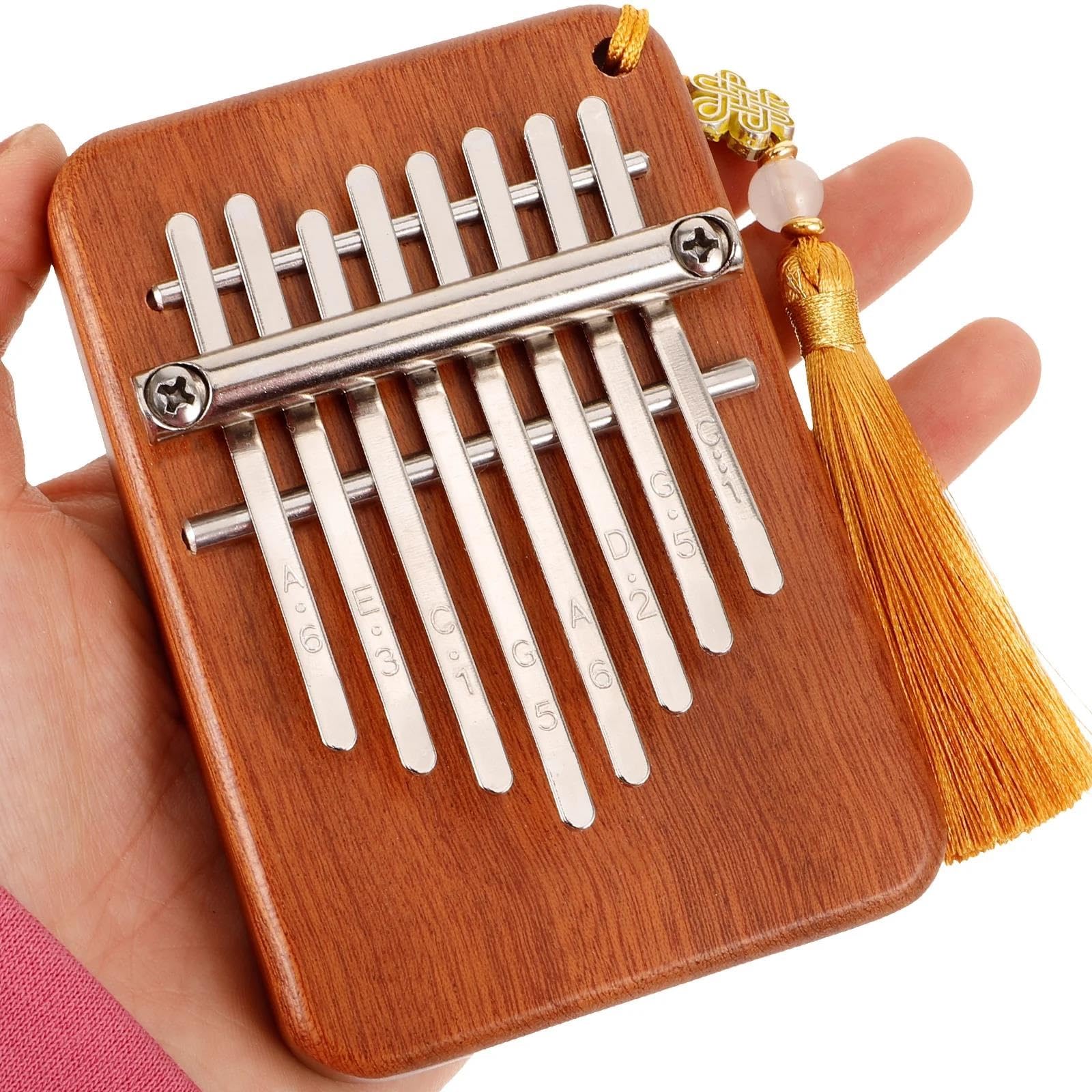 Kalimba Przenośny Instrument Muzyczny Dla Dorosłych Z Zabytkową Klawiaturą Kalimba