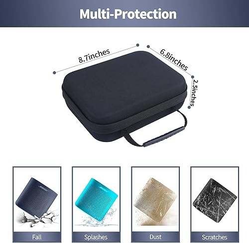 Miniatura 4 de HESPLUS Estuche duro Bolsa de viaje para Bose Soundlink ColorColor 2 Color II Bluetooth Altavoz inalámbrico portátil