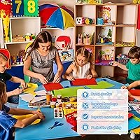 Vista 7 de MECCANIXITY Papel de cartulina para álbumes de recortes, 8.3 x 11.7 pulgadas, 92 libras/250 gsm, cartulina de color sólido para artes y manualidades