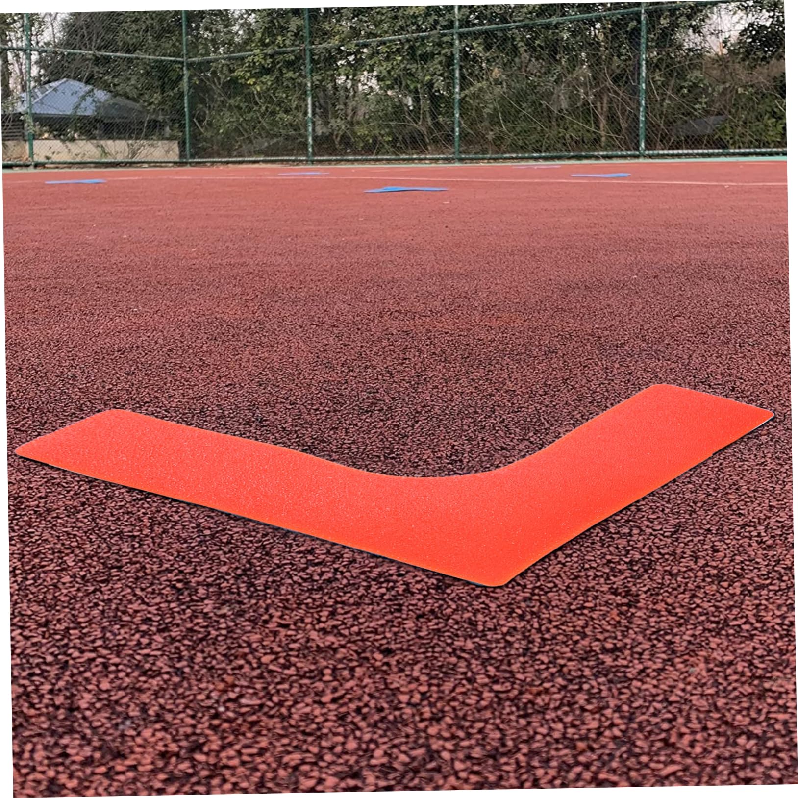Toyvian Marcatori per Pavimenti in PVC, 4 Unitá, Angolo Retto, Resistenti agli Strappi e Antiscivolo, per Allenamento Sportivo e Campi da Tennis