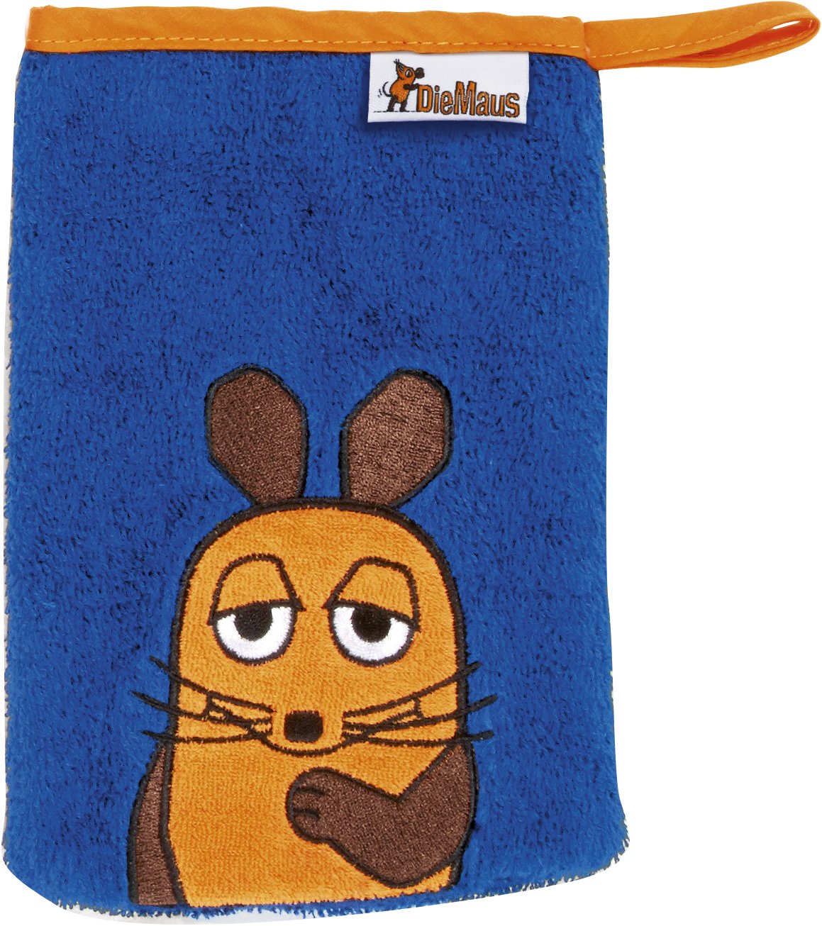 Playshoes DIE MAUS 340090_1 Frottee Waschhandschuh, Größe 15 x 20 cm