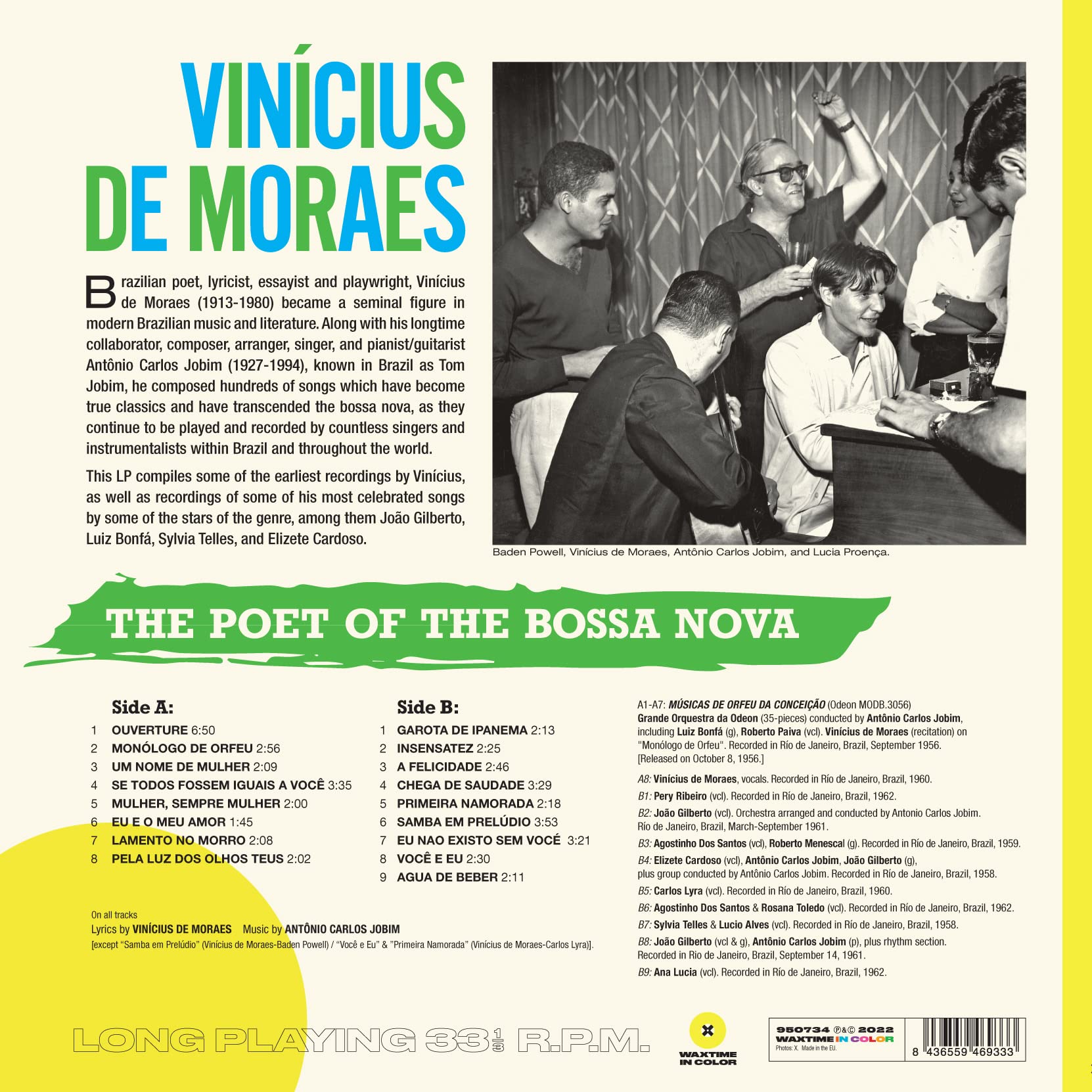 The Poet of The Bossa Nova (Colored