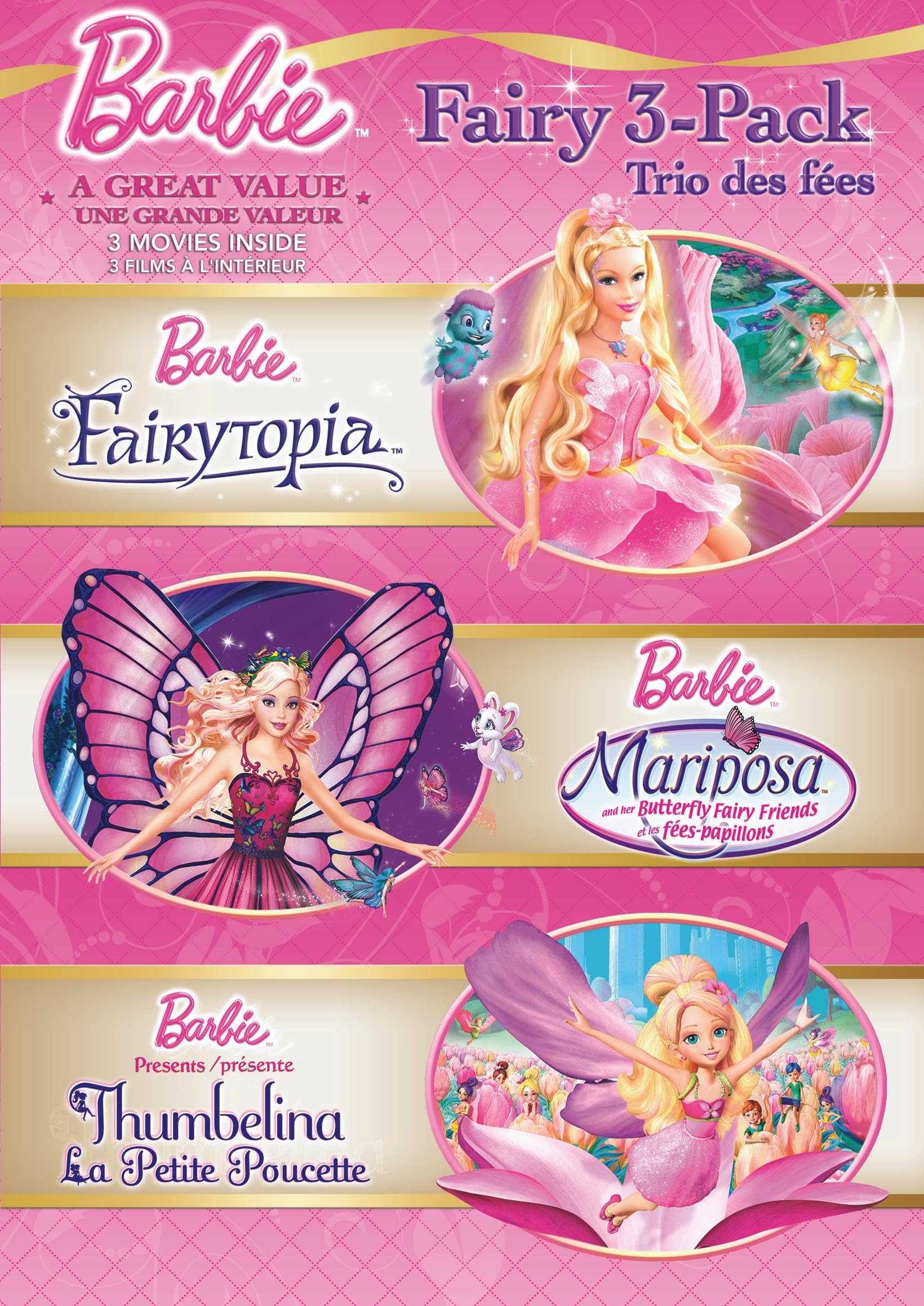 Barbie Fairy 3-Pack [DVD]