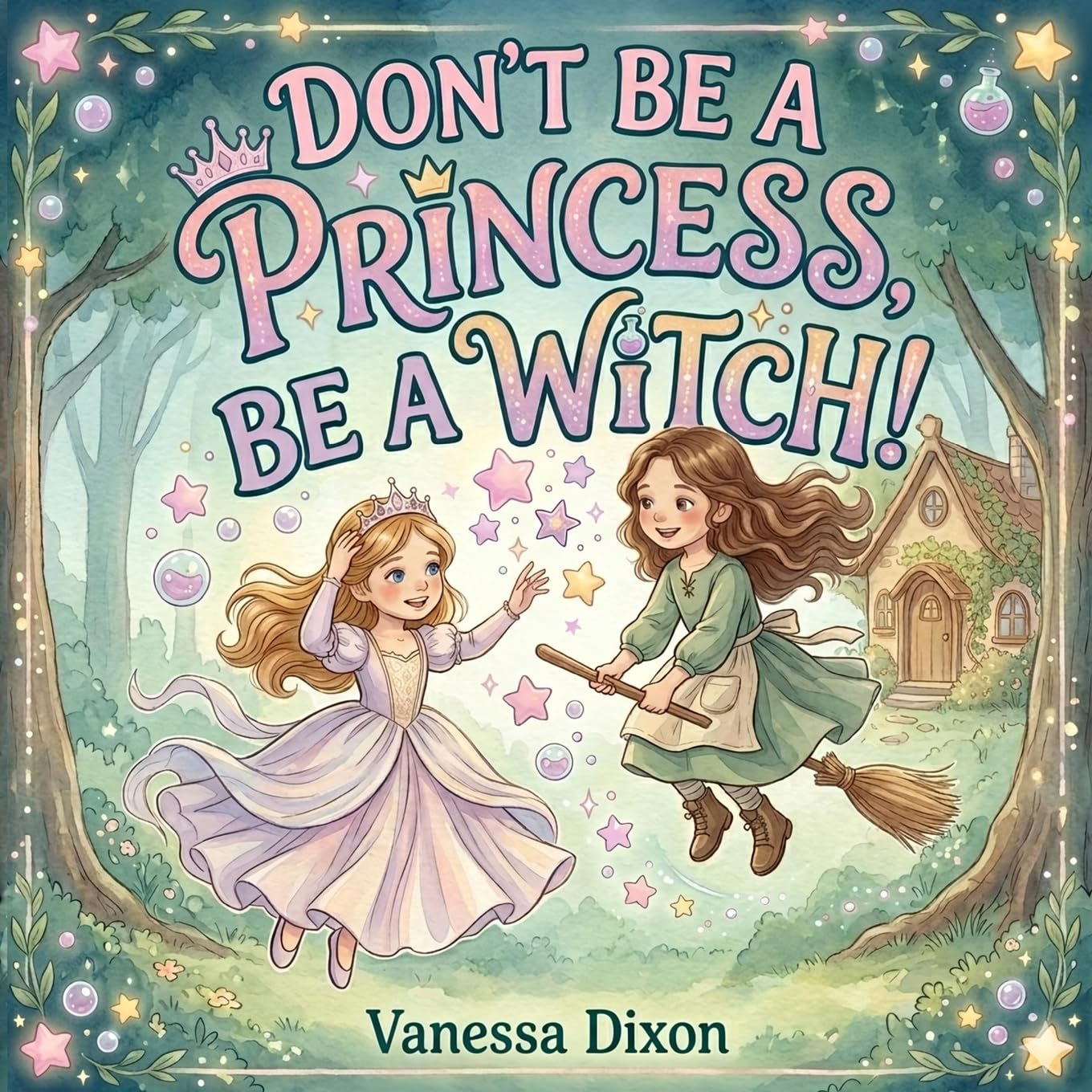 Don't Be A Princess, Be A Witch!: A Picture Book About Friendship, Bravery and the Magic of Being Yourself