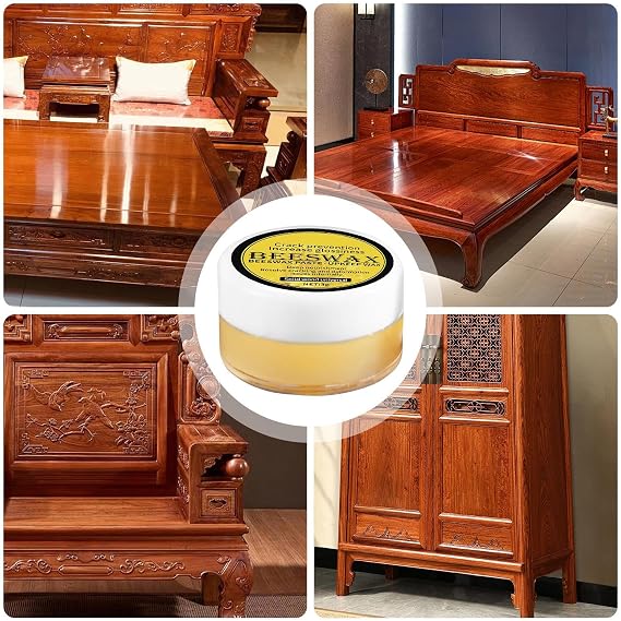 Beeswax Furniture Polish - Beeswax Furniture Polish, Natural Beeswax Furniture Cleaner, Beeswax Polish Wood, Beeswax Furniture Polish, Beeswax Wood Protector 3g For Home Furniture Wooden