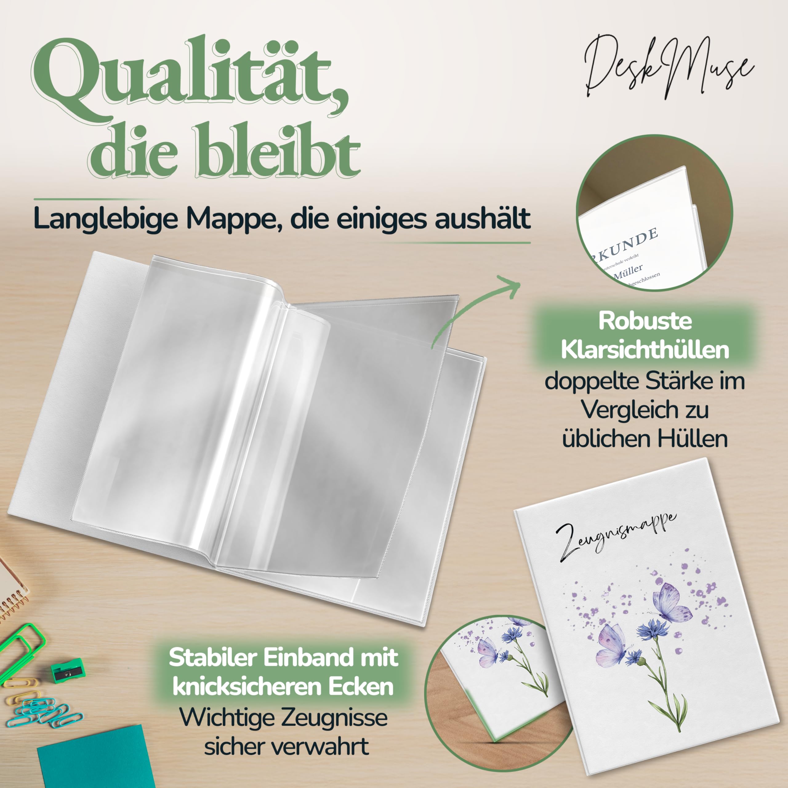 Zeugnismappe Jungen & Mädchen