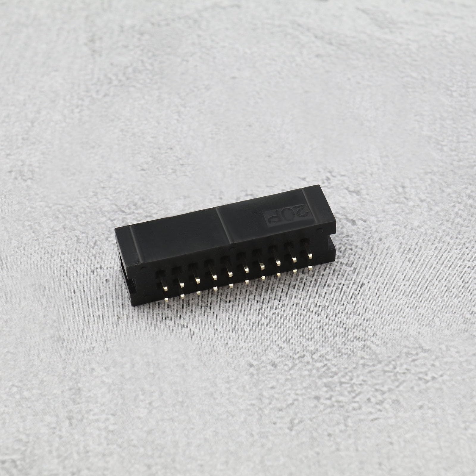 Lot de 20 connecteurs IDC 2 x 10 à deux rangées 20 broches mâles femelles femelles pour connecteur JTAG 2,54 mm