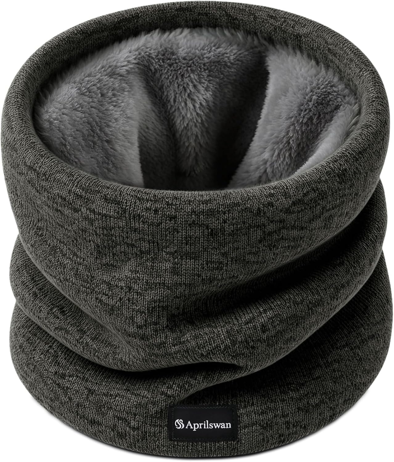 Knitted Neck Warmer, Ombre Winter Ski Neck Gaiter for Men/Women