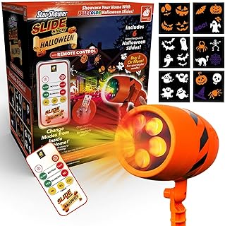 Star Holiday Projector with Halloween Slides