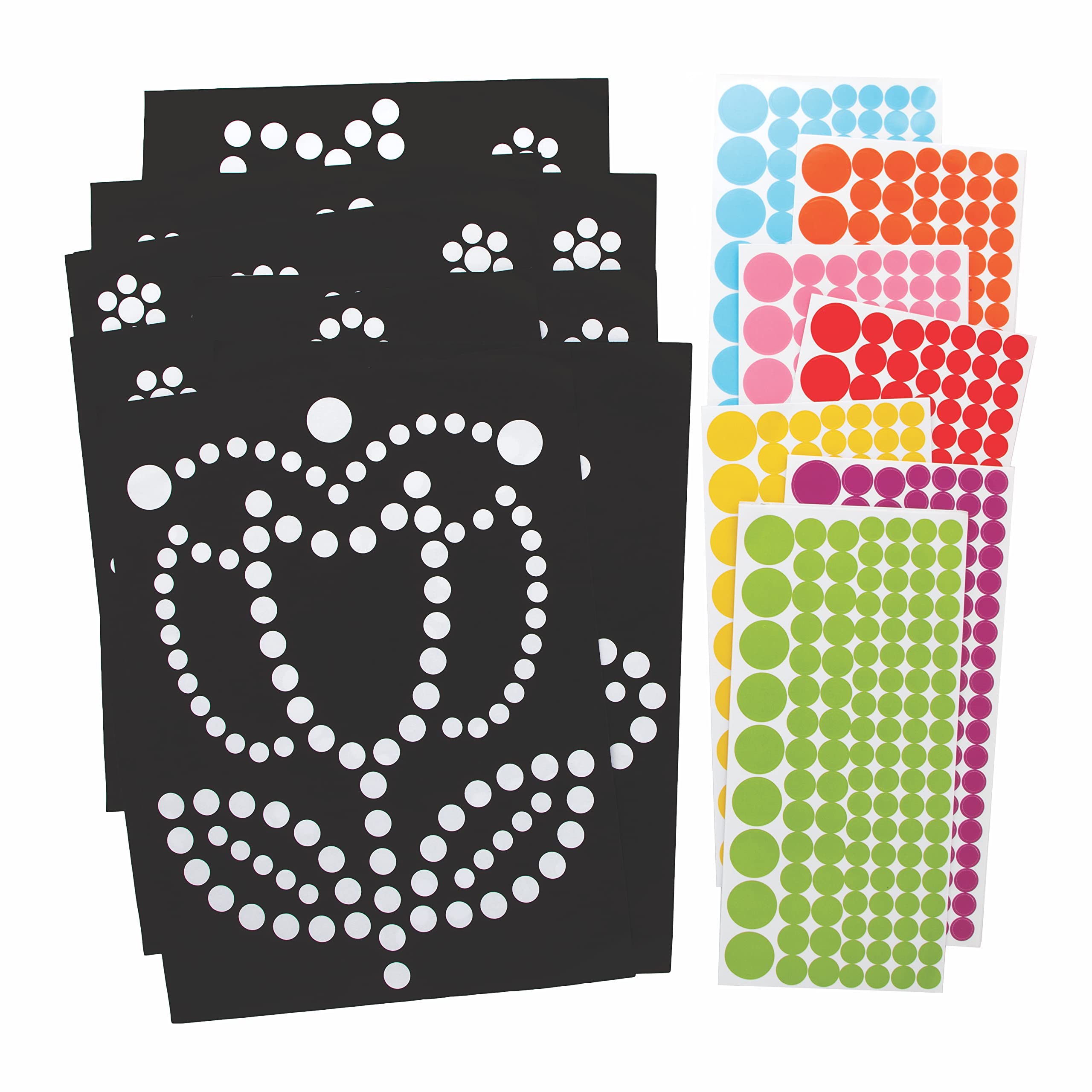 Baker Ross – Marque-pages Fleurs à Assembler – Lot De 8 – Mousse Auto-adhésive – Ruban Inclus – Activité Manuelle Dès 3 Ans