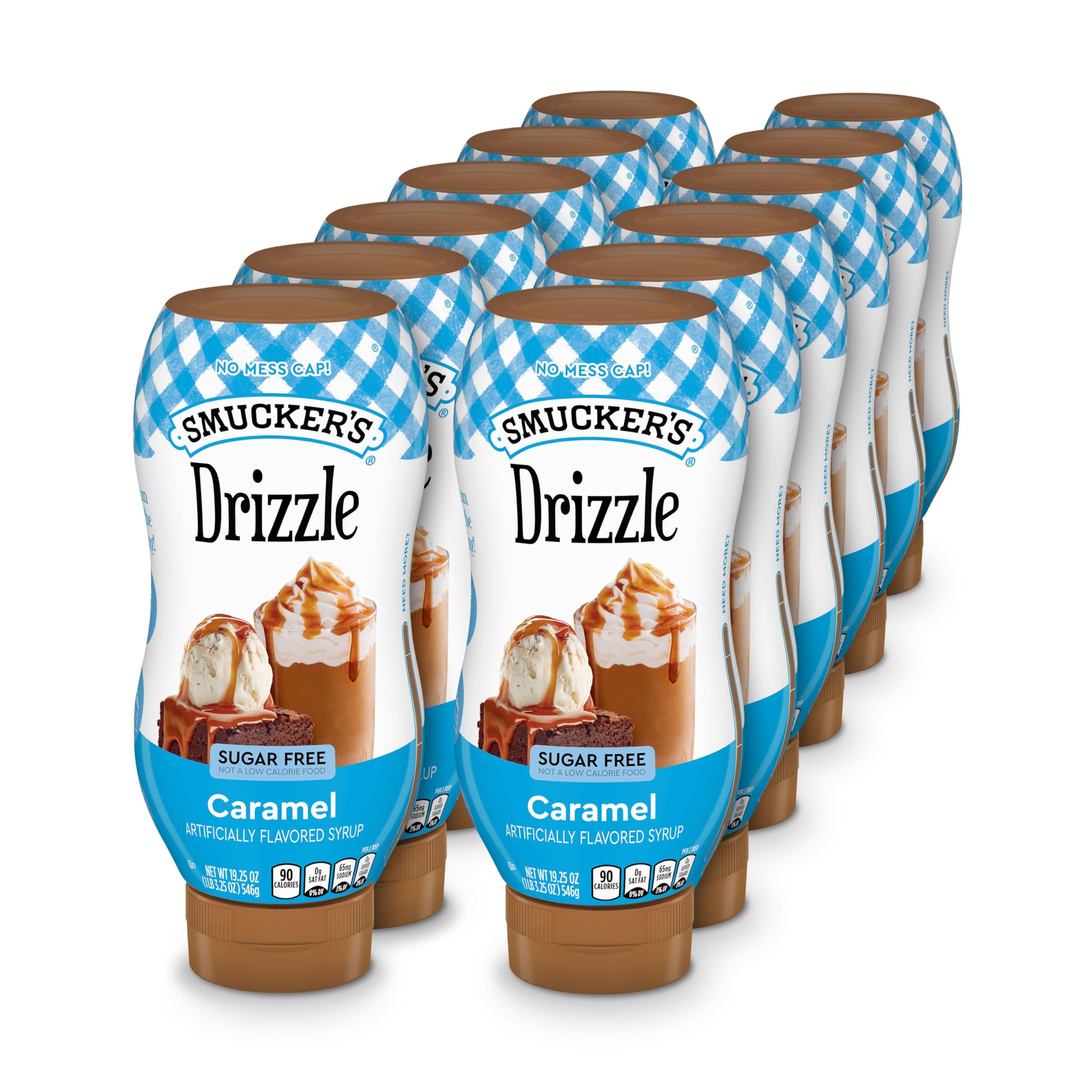 Amazon.com: Smucker's Drizzle Sugar Free Caramel Artificially