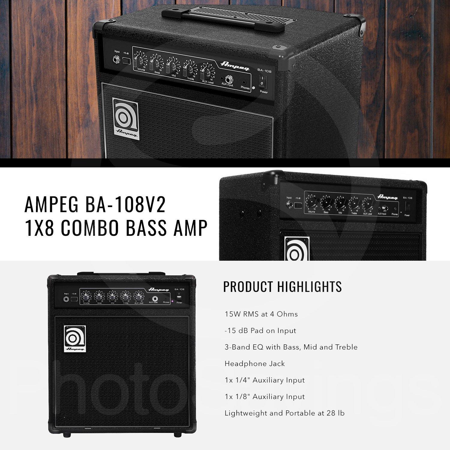 Ampeg BA-108V2 20-Watt 8