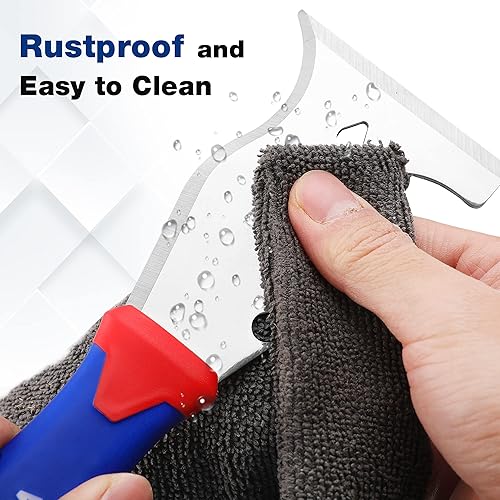 Miniatura 8 de WORKPRO Uñas Brad de calibre 18 y raspador de pintura WORKPRO de 2 pulgadas, 1-14 pulgadas, 34 pulgadas, 6000 unidades de clavos universales para