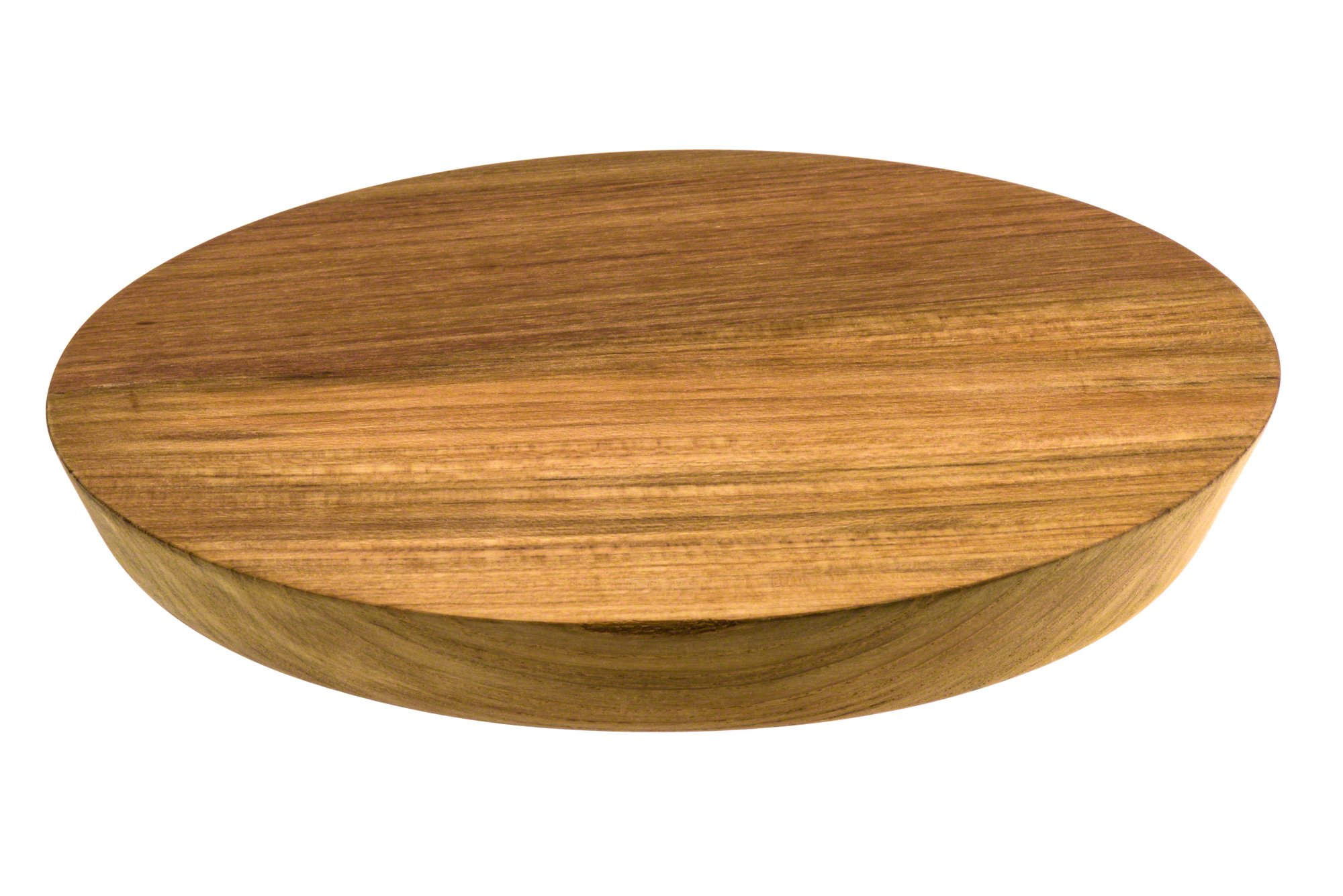 Whitecap Teak Angled Boat Winch Pad - 15° Angle, 6-1/8" Bottom, Natural Teak For Marine Use