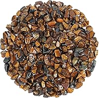 Vista 16 de Chips de cristal de cuarzo de sodalita natural triturado de 1.1 libras, chips de cristales curativos de sodalita a granel, piedras preciosas