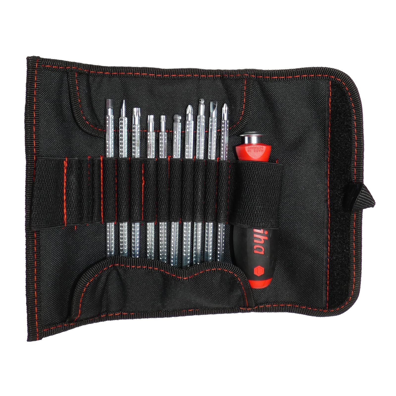 Wiha Cacciavite con lame intercambiabili Set System 6 – SoftFinish® – 11 pezzi – Schlitz, Phillips, Pozidriv, TORX® 11 pezzi – Set di cacciaviti 4010995035914 incluso 2 St. dewepro® Single Scrubs