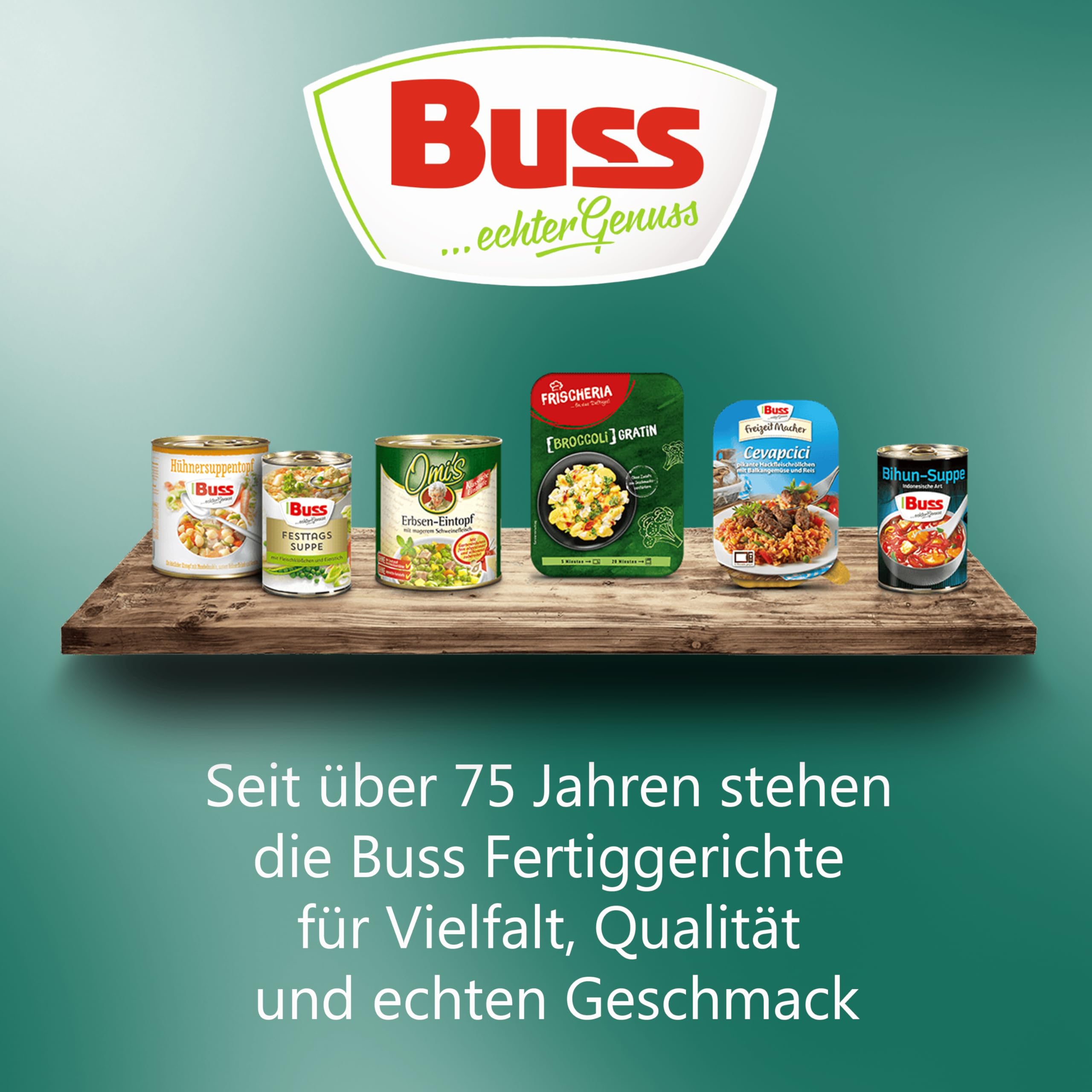 Buss Asia Suppen - Leckere Thaisuppe Bangkok, 12 x 400g | Suppe mit Gemüse, Glasnudeln und Hühnerfleisch - Schnelle Fertiggerichte zum Aufwärmen in Mikrowelle & Topf