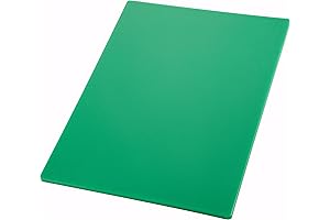 Winco Green Cutting Board for Improved Safety and Hygiene