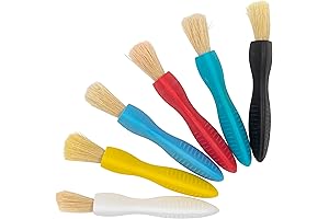 READY 2 LEARN Triangle Grip Paint Brushes for Kids - Encourage Writing Grip