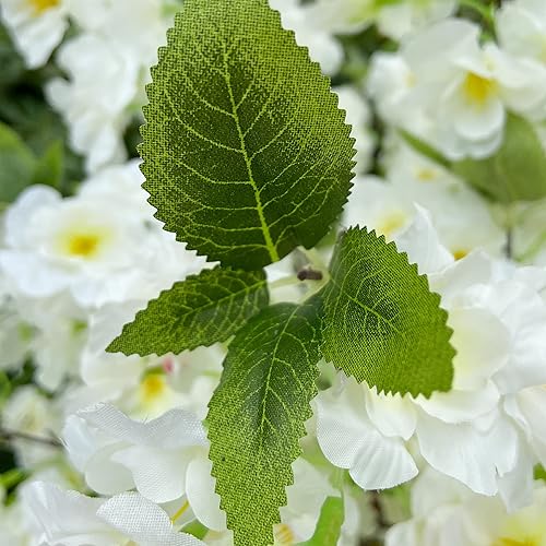 Miniatura 8 de Árbol artificial de cerezo artificial para interiores y exteriores, árbol de deseos, jardín, oficina, fiesta, boda, hotel (24 pulgadas de alto,