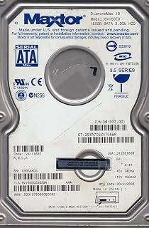 6V160E0, Code VA111680, KMCA, Maxtor 160GB SATA 3.5 Hard Drive