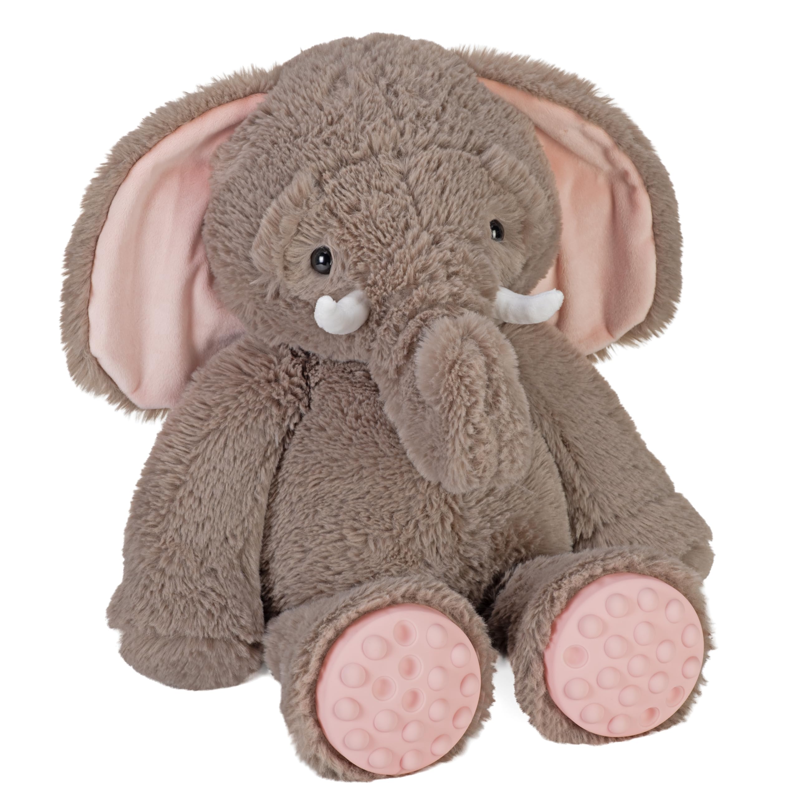 Wild Republic Poppykins Elephant, Stuffed Animal, 14 Inches, Plush Toy, Fill is Spun Recycled Water Bottles