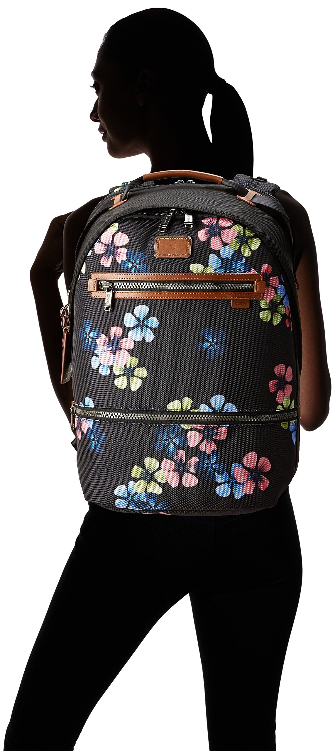 tumi alpha bravo cannon backpack black floral Tumi Alpha Bravo Cannon Backpack Black Floral One Size