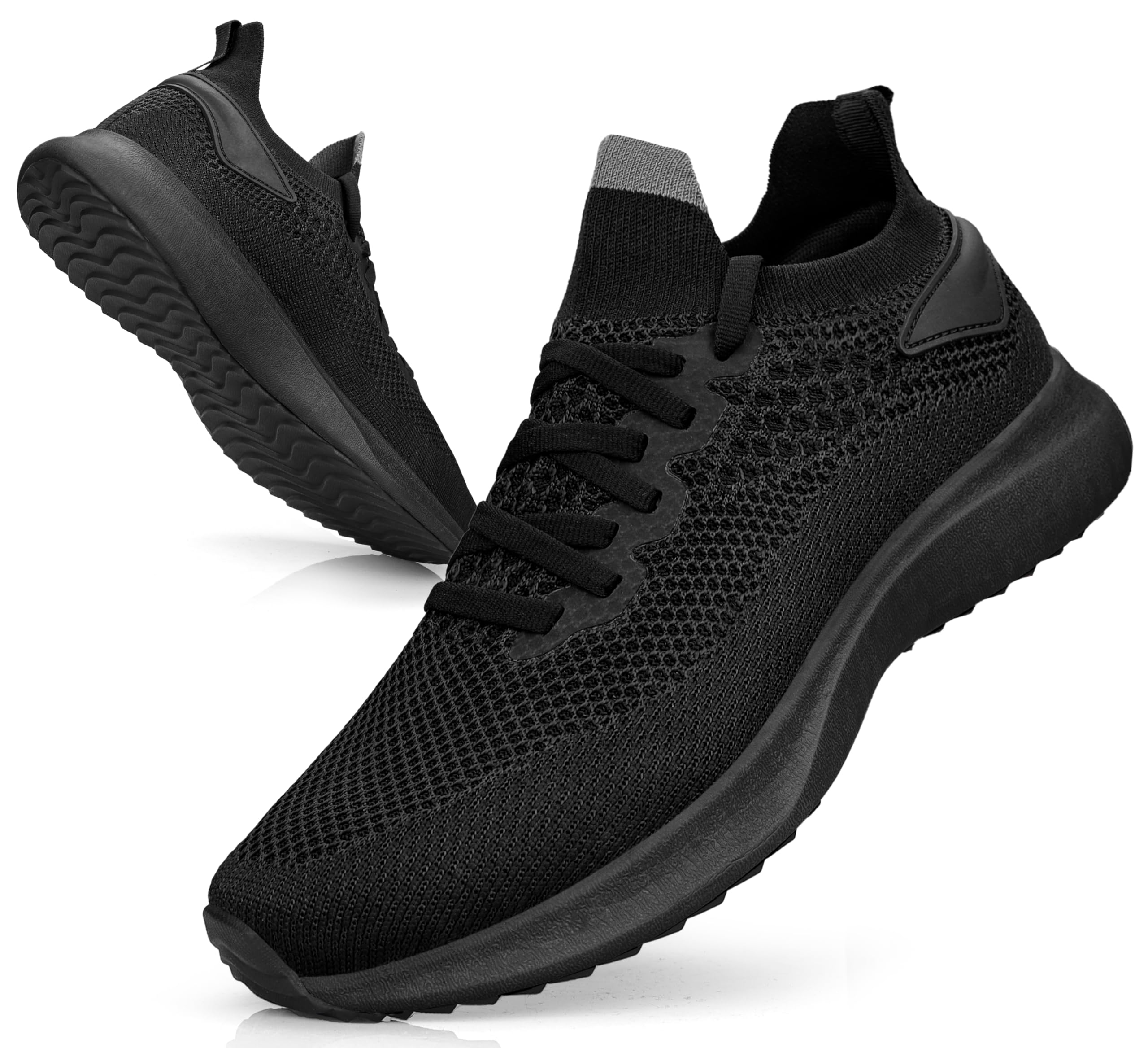 Pjlmc Zapatillas Running Hombre Zapatos Deporte Correr Jogging Caminar Bambas Deportivas Hombre Casual Gimnasio Fitness Gym Atlético Trekking Tenis Asfalto Ligeros Transpirables Trabajo Sneakers