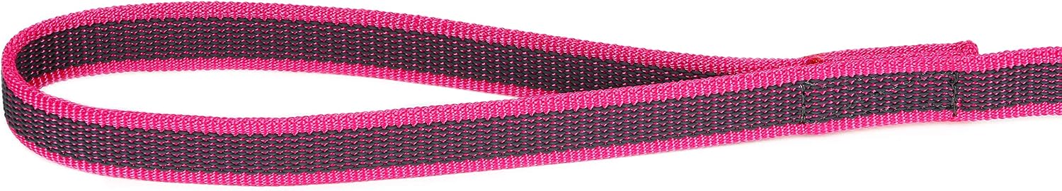 Color & Gray Super-Grip Leash with Handle, 14 mm x 5 m, Pink-Gray - Image 5