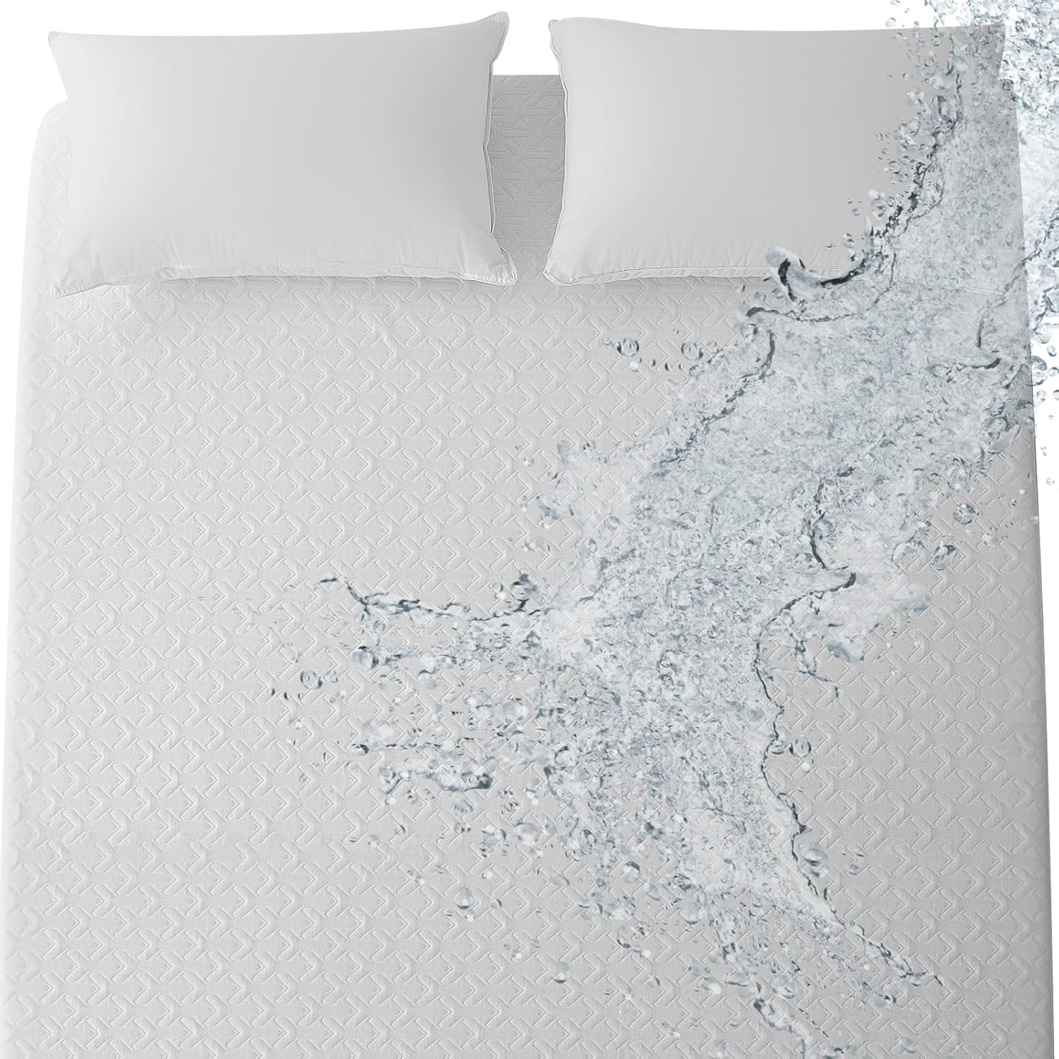 EMONIA Premium 100 Waterproof Queen Mattress Protector Breathable