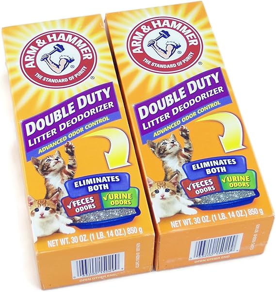 Arm & Hammer Double Duty Cat Litter Deodorizer With Baking