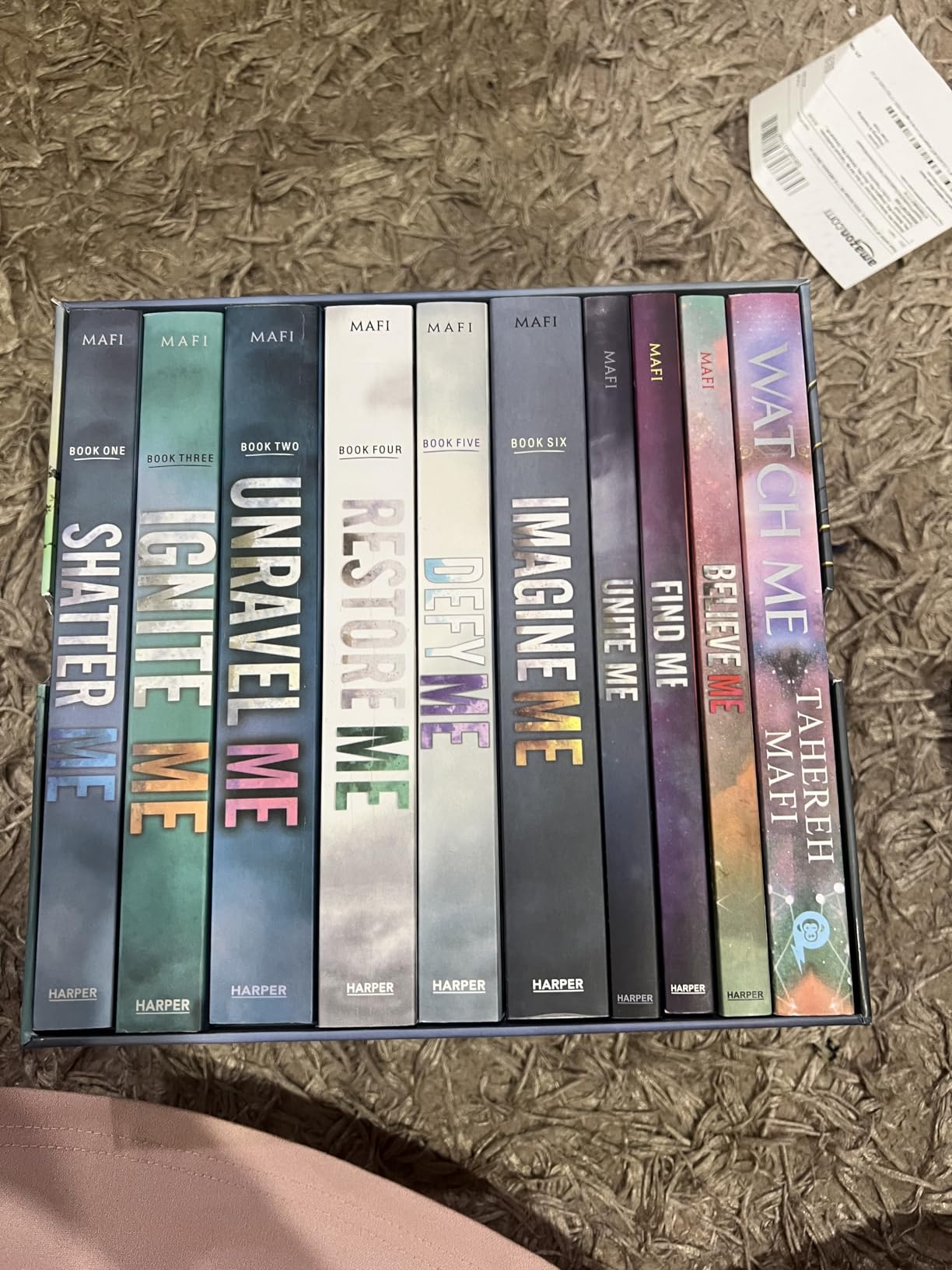 Shatter Me Series Collection 10 Books Set By Tahereh Mafi(Unite Me ...