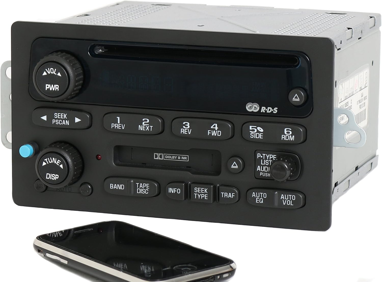 Discount 90% 1 Factory Radio AM FM CD Cassette Radio w Bluetooth Compatible With 2002-03 Chevrolet GMC Trailblazer Envoy 15058225