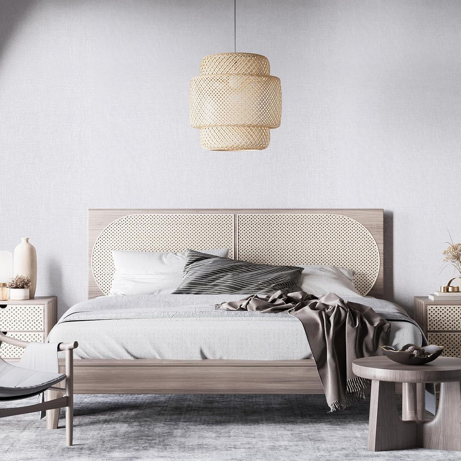 CAX Grasscloth Peel and Stick Wallpaper White Contact Paper 15.7"x 1181" White Grasscloth Wallpaper Self-Adhesive Removable Wall Paper Waterproof Linen Wall Papers for Living Room Bed Room Cabinets