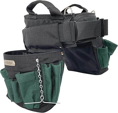 Miniatura 9 de BOULDER BAG Professional Electrician's MAX Combo con cómodo cinturón de herramientas de apoyo en la espalda, hebilla de liberación rápida, cinturón