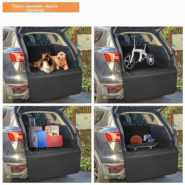 Foto 4 de 7 de ANOSOSPECIAL Forro para Maletero para Perros, Grueso, con Paredes Laterales, Protección de Parachoques