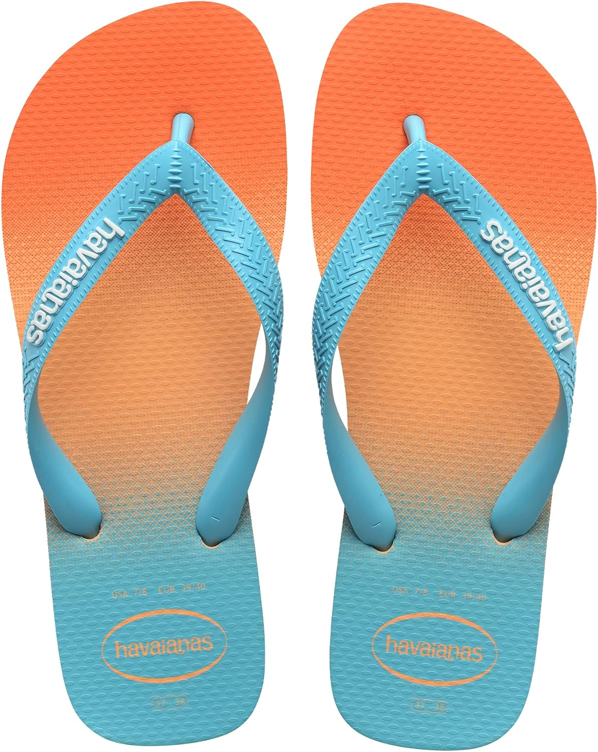 Havaianas – Top Fashion, Comfortable, Durable, and Lightweight Flip-Flops, Summery Gradient Design, Women