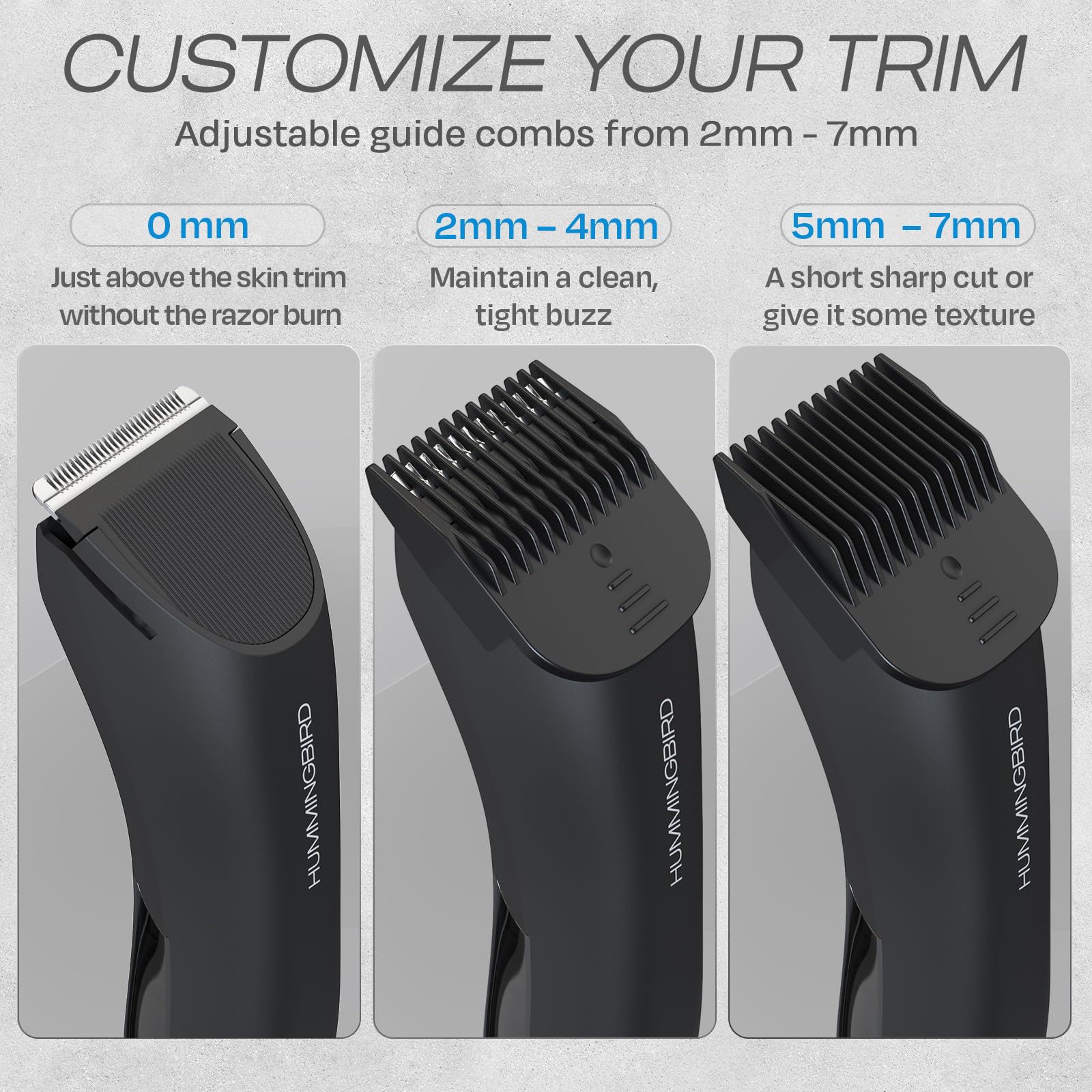 Amazon.co.jp: HUMMINGBIRD MK6 男性用ボディヘアトリマー – ワイド