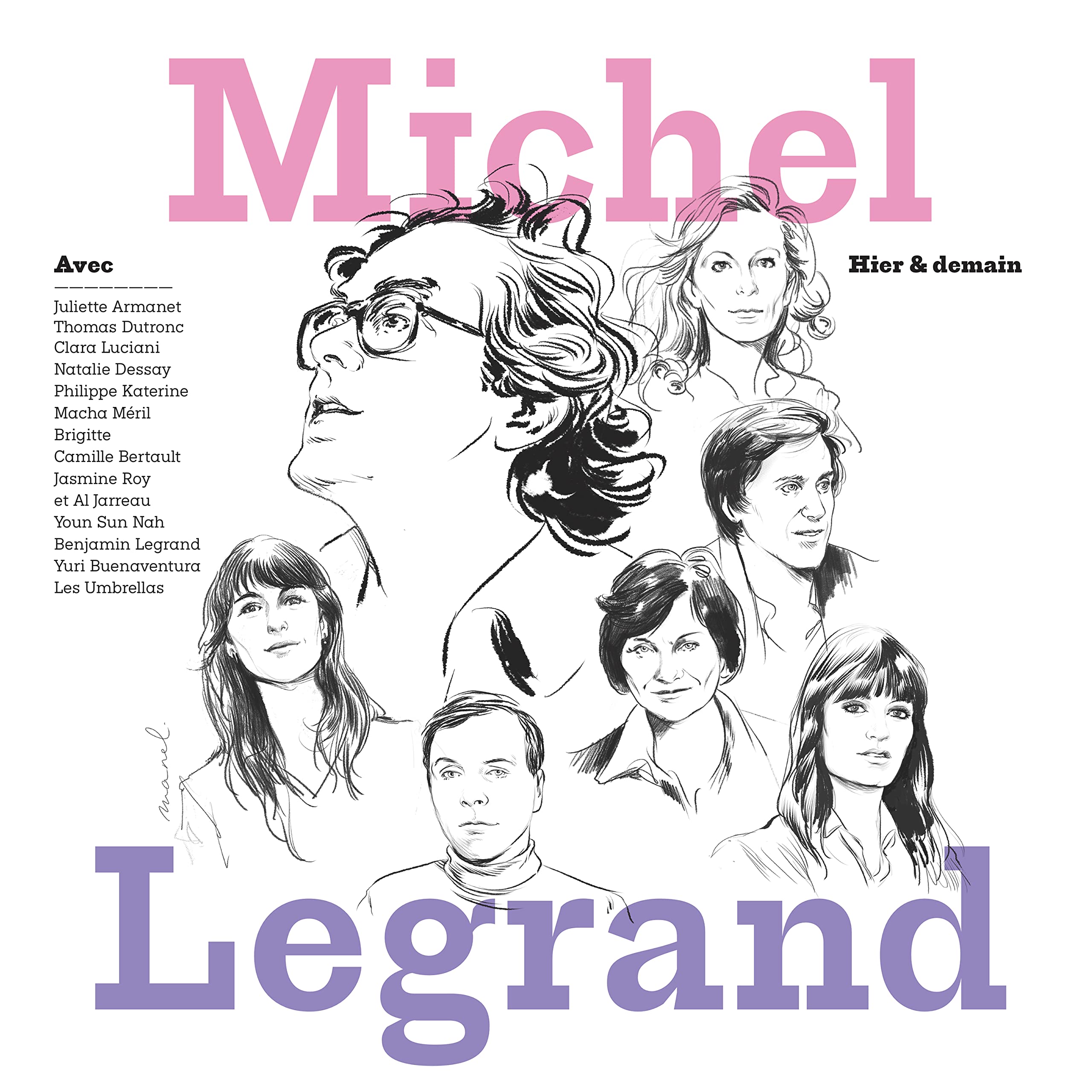 Michel Legrand Vinyl LP Hier & Demain