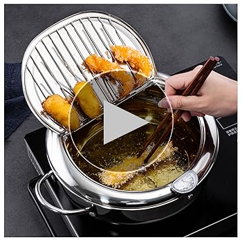 Amazon.com: Deep Fryer Pot 304 Stainless Steel Japanese