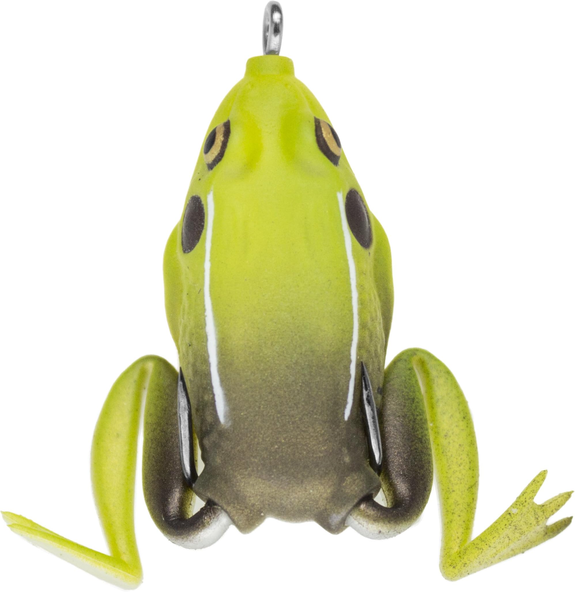 LunkerhuntPF01 Pocket Frog Series 2.5-Inch Green Tea Style Fishing Lure