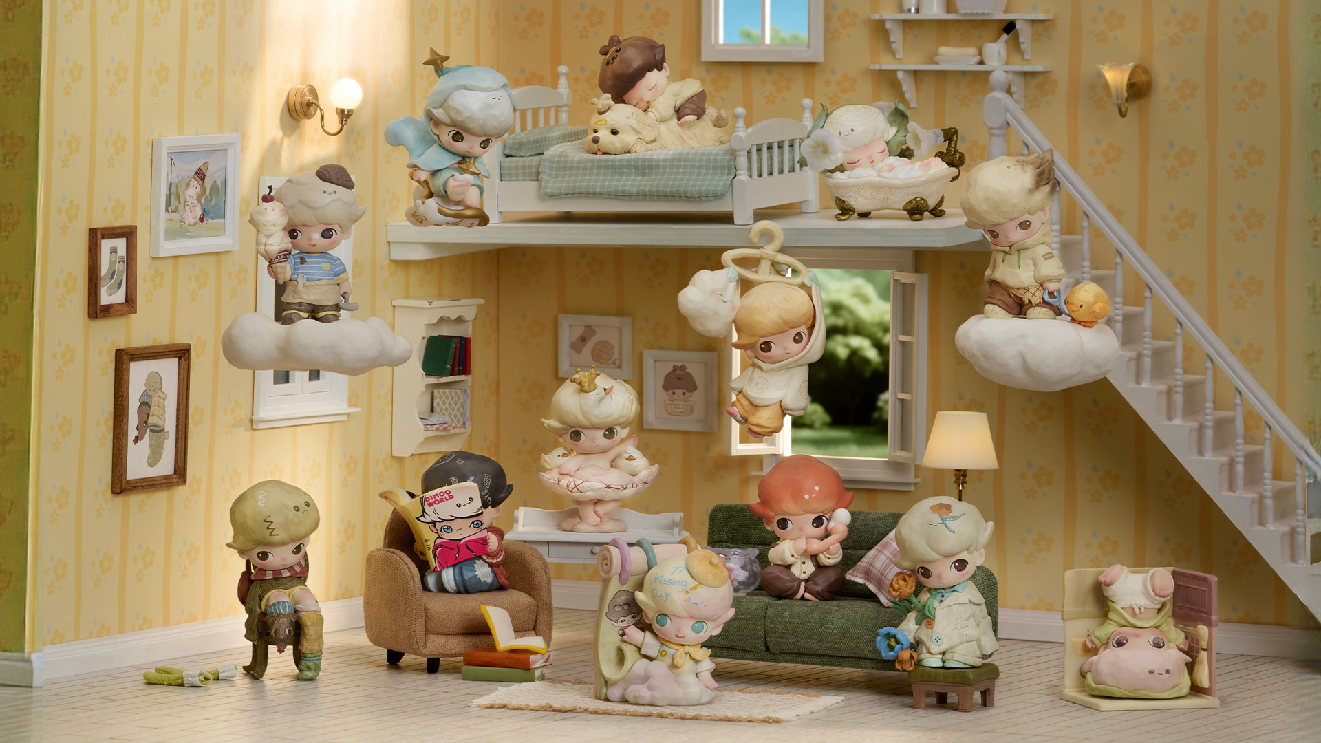 Amazon.com: POP MART DIMOO The Missing Day Series Blind Box