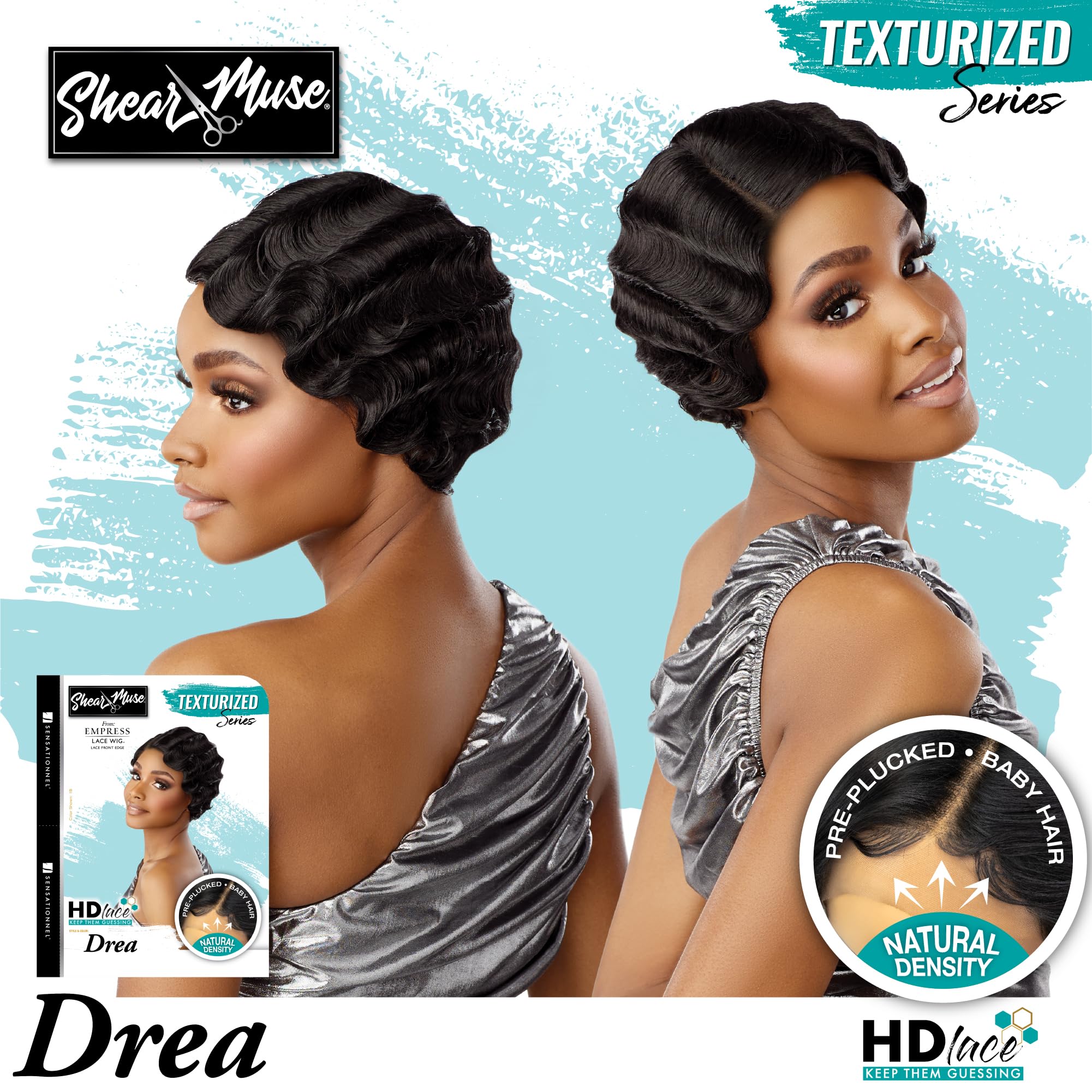 Amazon.com : Sensationnel Shear Muse Lace Wig - Drea Deep