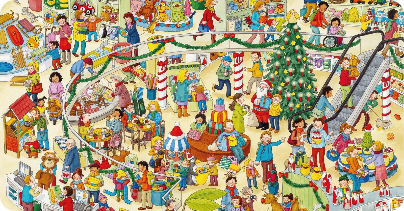 Weihnachts-Mini-Wimmelbox Display: Display mit 2 x 10 Expl. | Wimmelbücher für Kinder ab 2 Jahren