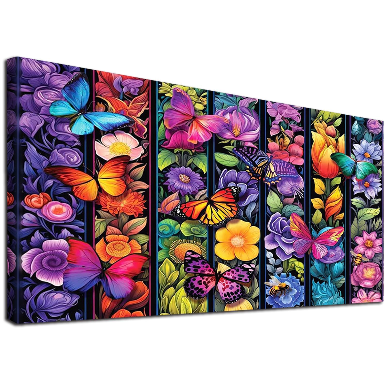 YALKIN DIY Diamond Painting Kits for Adults, 5D Large Diamond Art with Round Drills Full Drill Gem Big Painting Set for Home Wall and Gifts 16x28inch (40x70CM)