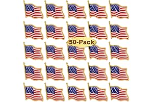 Patriotic American Flag Lapel Pins in Bulk